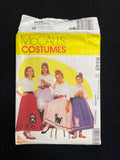 1996 McCall's 8448 Sewing Pattern - Girls' Costume Skirt and Petticoat
