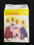 1996 McCall's 8448 Sewing Pattern - Girls' Costume Skirt and Petticoat
