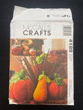 2003 McCall's 4189 Sewing Pattern - Pumpkin and Gourd Decorations