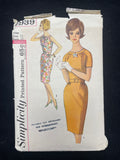 1960's Simplicity 4939 Sewing Pattern - Adult Dresses