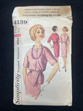 1960's Simplicity 4139 Sewing Pattern - Adult Dresses