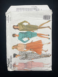 1992 Vogue 1012 Sewing Pattern - Adult Dress, Top, and Skirt