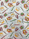 Poly/Cotton - White with Dentist Graphics