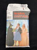 1997 Simplicity 7808 Sewing Pattern - Women's Wizard of Oz Costumes