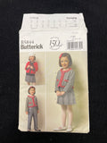2012 Butterick 5844 Sewing Pattern - Child's Jacket, Cardigan, Skirt and Pants FACTORY FOLDED