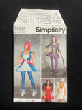 2021 Simplicity 9349 Sewing Pattern - Women's Knit Dress Costumes FACTORY FOLDED