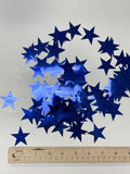 Piette Sequin Stars Set of 100 - Metallic Blue