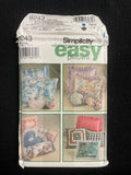 1994 Simplicity 9243 Sewing Pattern - Pillows FACTORY FOLDED