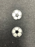 Buttons Plastic Set of 2 - Soccer Balls