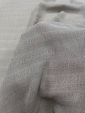 Cotton Gauze with Self Stripe Vintage - Beige