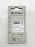 Button Plastic 1 3/16" - Black
