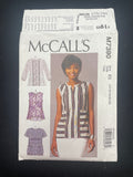 2016 McCall's 7390 Sewing Pattern - Adult Blouses FACTORY FOLDED