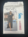 2021 McCall's 8174 Sewing Pattern - Adult Knit Dresses FACTORY FOLDED