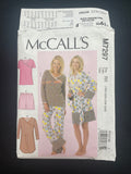2015 McCall's 7297 Sewing Pattern - Adult Knit Pajamas, Nightgown and Robe FACTORY FOLDED