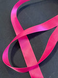 Polyester Satin Ribbon 15/16" Wide - "Azalea" Pink
