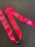 9 YD Polyester Satin Ribbon 15/16" Wide - "Magenta" Pink