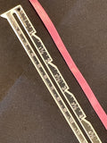Polyester Satin Ribbon 1/4" Wide - Barbie Pink