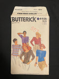 1980s Butterick 4109 Sewing Pattern - Women's Knit Tops