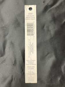 Button Set of 6 1/2" - Matte Brown
