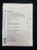 2020 Kwik Sew 4348 Sewing Pattern - Table Accessories, Stuffed Pumpkins and Fabric Baskets FACTORY FOLDED