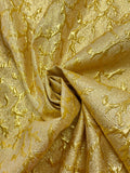 2 3/8 Lurex Matelassé - Metallic Gold