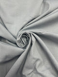1 1/8 YD Poly Blend Vintage - Gray with White Slubs