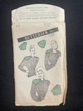 1940's Butterick 3717 Sewing Pattern - Shoulder Pads FACTORY FOLDED