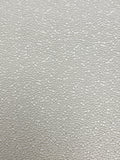 Vinyl Embossed Felt Backed - Pearlescent Off White