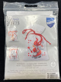 Cross Stitch Gift Bag Kit - Christmas Elves
