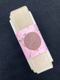 3 YD Polyester Velvet Ribbon - Light Beige