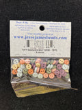 Buttons Plastic Bundle - Matte Various Colors in Muted Tones
