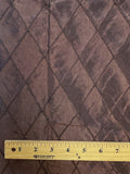 2 1/2 YD Polyester Pin-Tucked Taffeta - Iridescent Brown