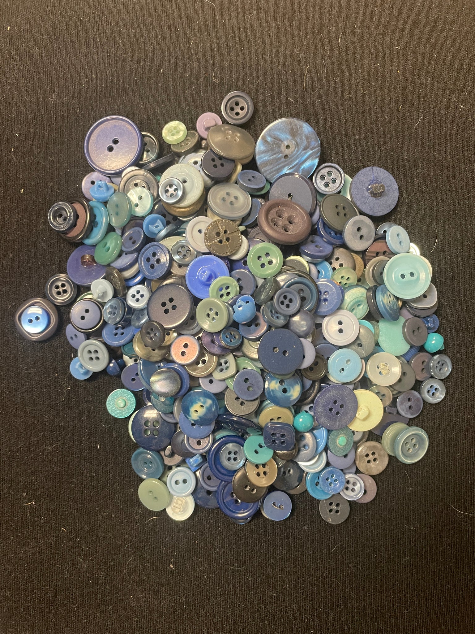 Button Bundle 1/2 POUND - Blues & Purples