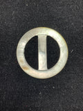 Buckle Shell Slide Vintage - White Pearlescent