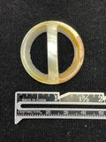 Buckle Shell Slide Vintage - White Pearlescent