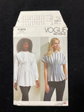 2022 Vogue 1874 Sewing Pattern - Women's Blouse FACTORY FOLDED