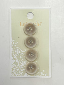 Buttons Set of 4 - Beige