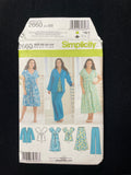 2009 Simplicity 2660 Sewing Pattern - Women's Jacket, Top, Skirt and Pants FACTORY FOLDED