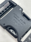 Plastic Parachute Buckle 1" - Black