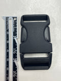 Plastic Parachute Buckle 1" - Black