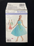 2015 Simplicity 1194 Sewing Pattern - Women's Dresses FACTORY FOLDED