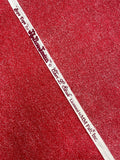 3 3/4 YD Quilting Cotton - Tiny Red Speckles