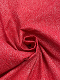 3 3/4 YD Quilting Cotton - Tiny Red Speckles