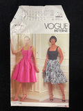2022 Vogue 1884 Sewing Pattern - Women's Dress FACTORY FOLDED