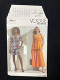 2022 Vogue 1871 Sewing Pattern - Women's Top, Shorts and Skirt FACTORY FOLDED