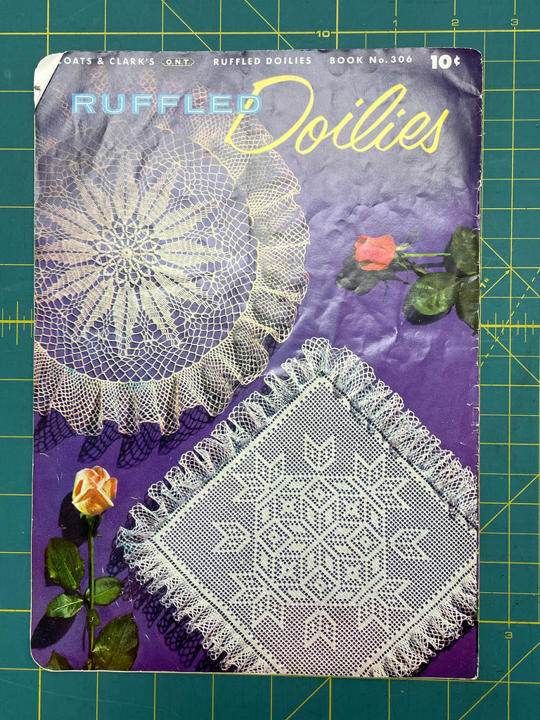 1954 Crochet Book No. 306 - "Ruffled Doiles"