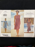 1995 Vogue 1589 Sewing Pattern - Women's Dresses FACTORY FOLDED