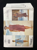 1995 Vogue 1589 Sewing Pattern - Women's Dresses FACTORY FOLDED