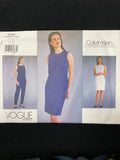 1998 Vogue 2166 Sewing Pattern - Women's Dress, Top Pants and Skirt FACTORY FOLDED