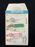 1974 Simplicity 6671 Sewing Pattern - Junior's Dresses FACTORY FOLDED